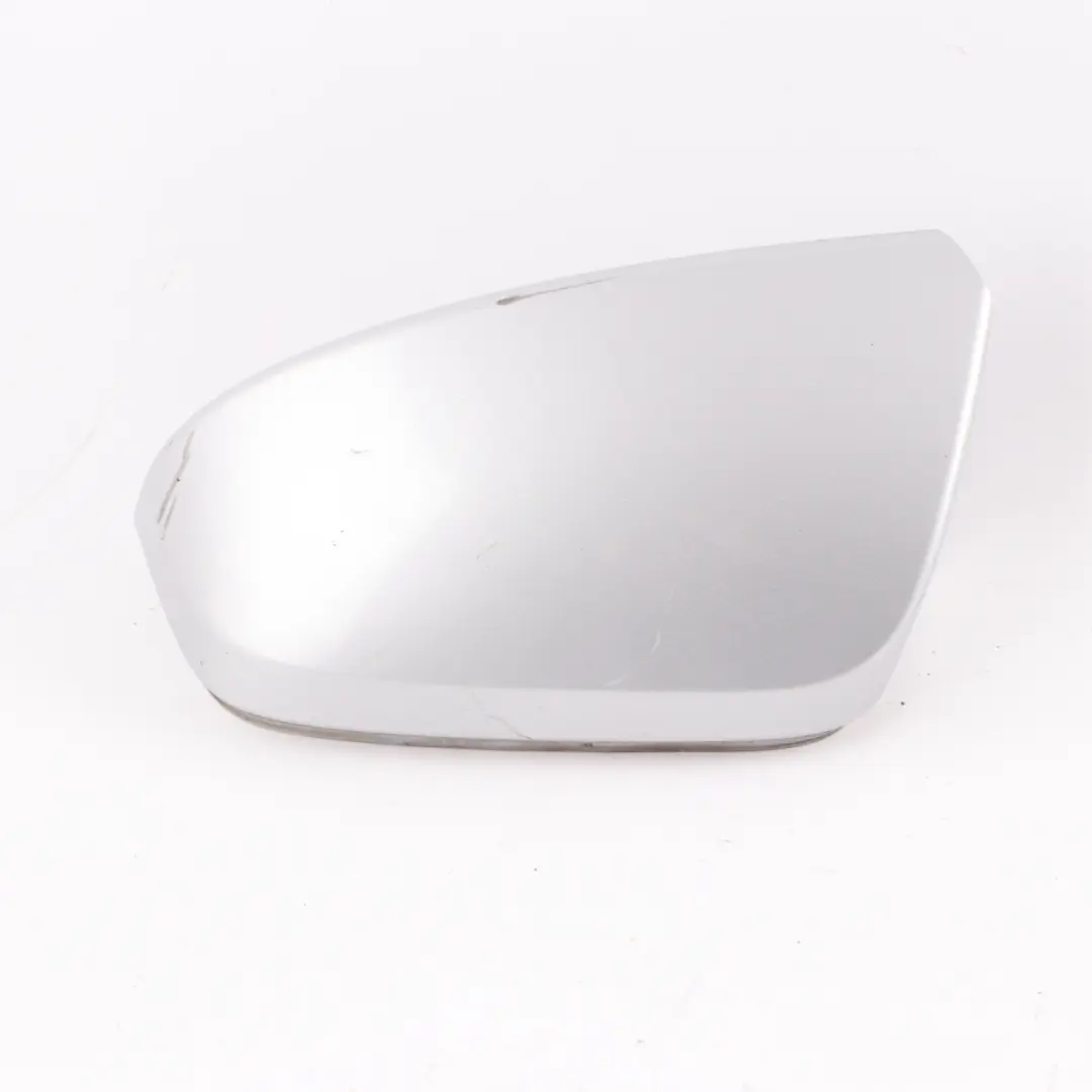  Wing Mirror Cover Mercedes W169 W245 Left N/S Housing Polar Silver Metallic 761 - SKU A1698111560-PLS - Part number A1698111560