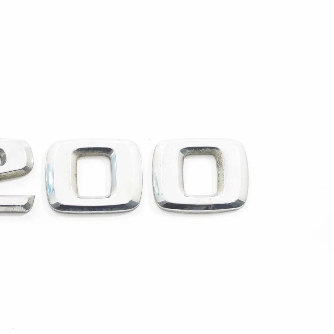 Emblema Rotulación Tapa maletero Logotipo Chrom A200 para Mercedes W169 con número de pieza A1698170515 Mercedes W169 Emblema Rotulación Tapa maletero Logotipo Chrom A200 - SKU A1698170515 - Número de pieza A1698170515