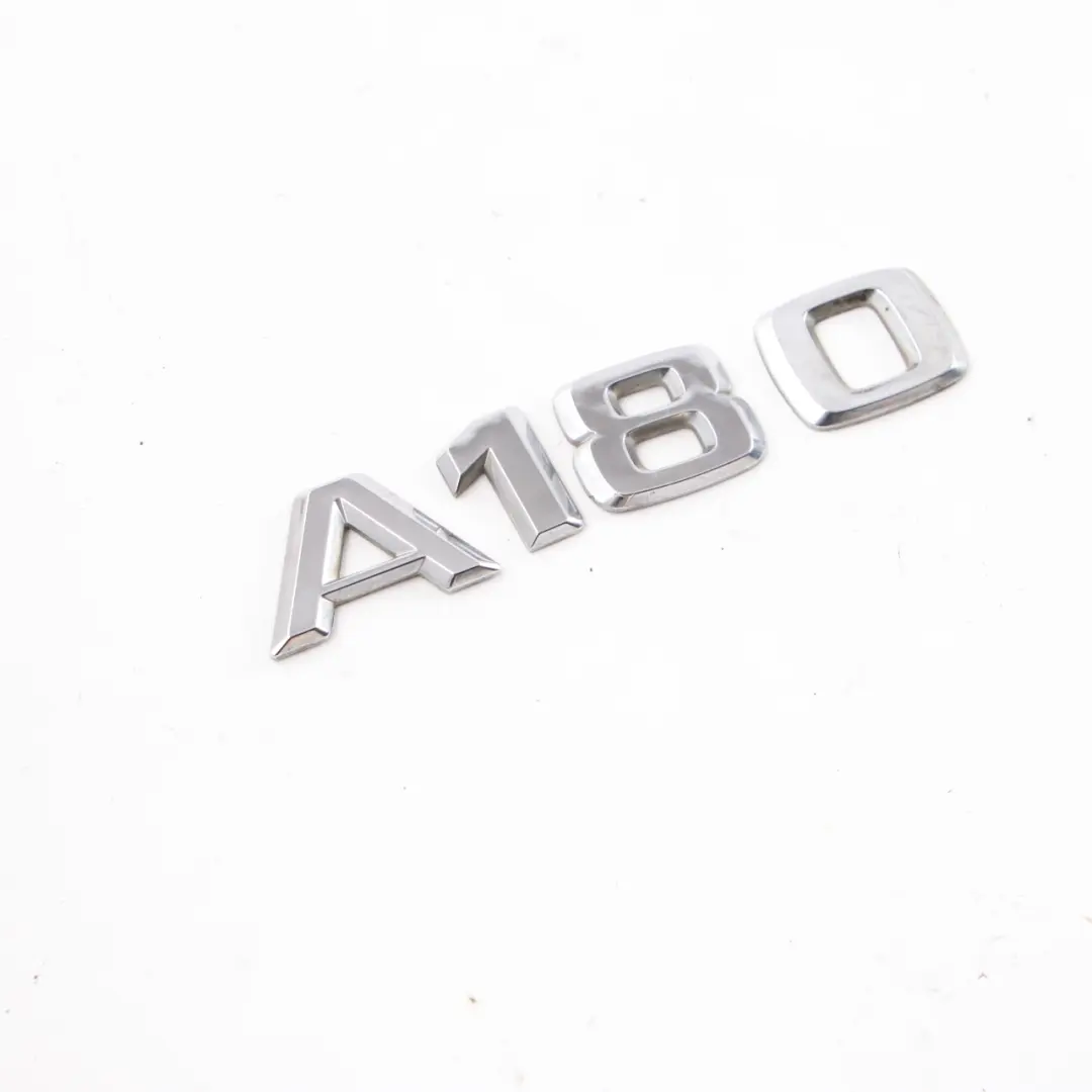 Mercedes W169 Rear Trunk Tailgate Adhered Emblem Lettering A180 - SKU A1698170815 - Part number A1698170815