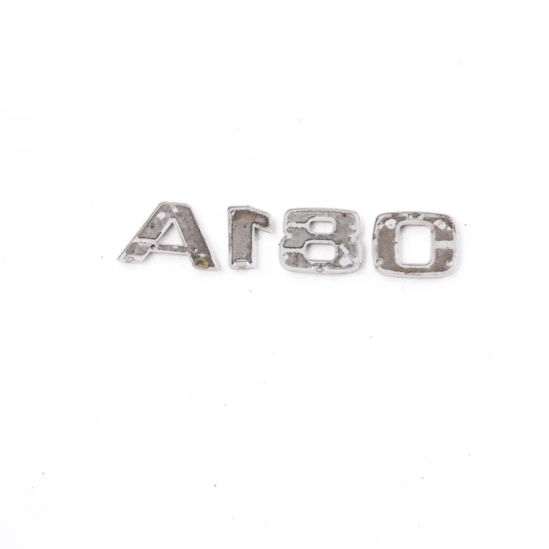 Mercedes W169 Rear Trunk Tailgate Adhered Emblem Lettering A180 - SKU A1698170815 - Part number A1698170815