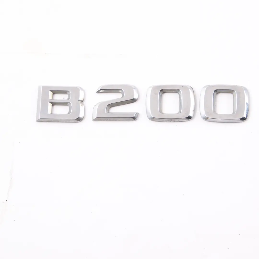 Lettering Emblem B200 CDI Rear Boot Trunk Tailgate Adhered to Mercedes W245 with Part number A1698171315 Mercedes W245 Lettering Emblem B200 CDI Rear Boot Trunk Tailgate Adhered - SKU A1698171315-1 - Part number A1698171315