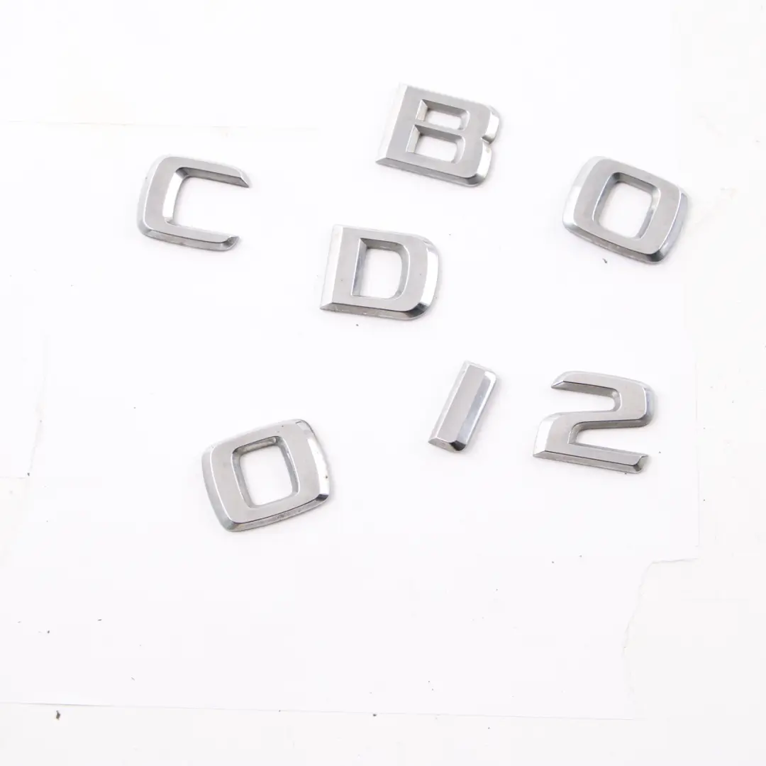 Lettering Emblem B200 CDI Rear Boot Trunk Tailgate Adhered to Mercedes W245 with Part number A1698171315 Mercedes W245 Lettering Emblem B200 CDI Rear Boot Trunk Tailgate Adhered - SKU A1698171315-1 - Part number A1698171315