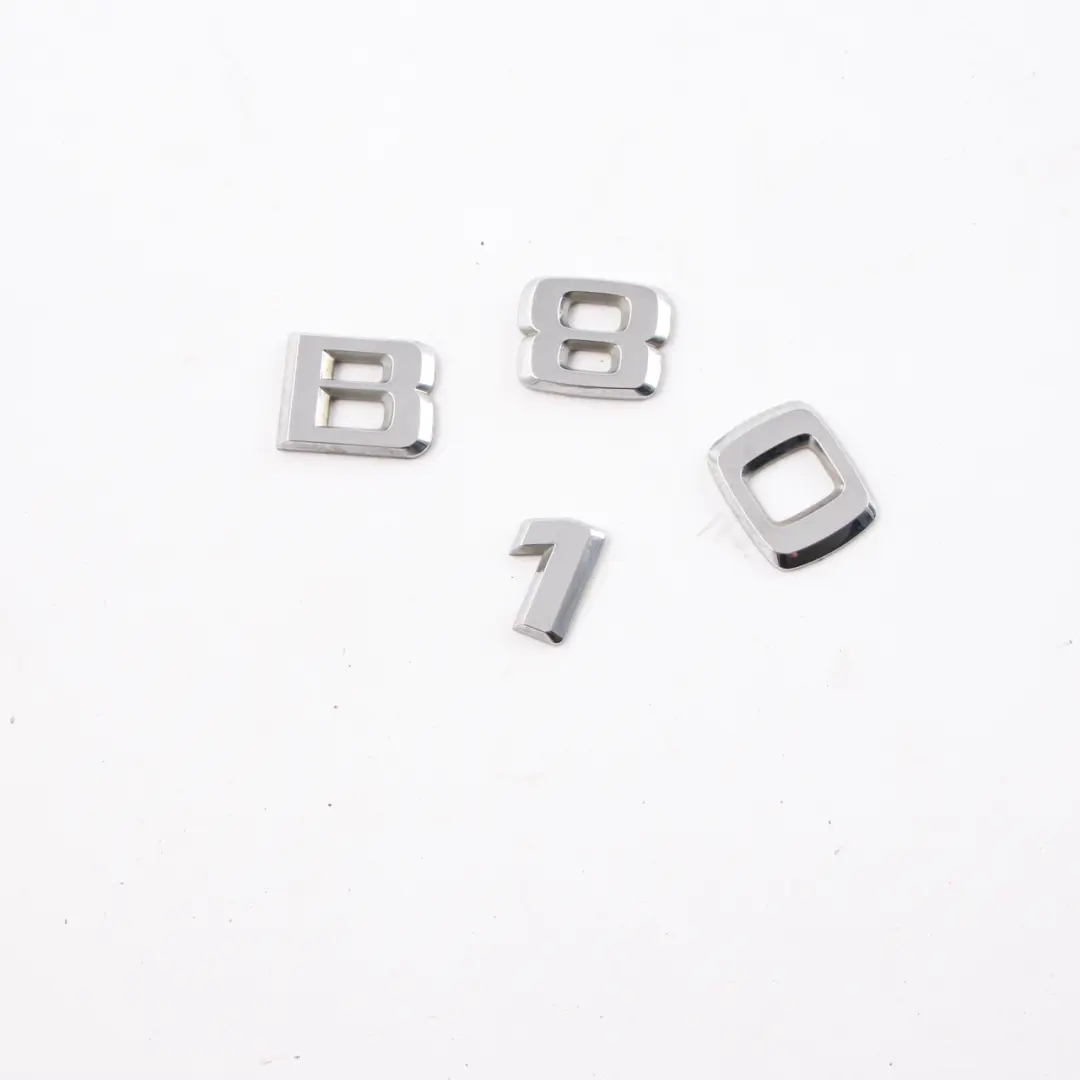 Mercedes W245 Lettering Emblem B180 Rear Boot Trunk Tailgate Adhered - SKU A1698171415-1 - Part number A1698171415