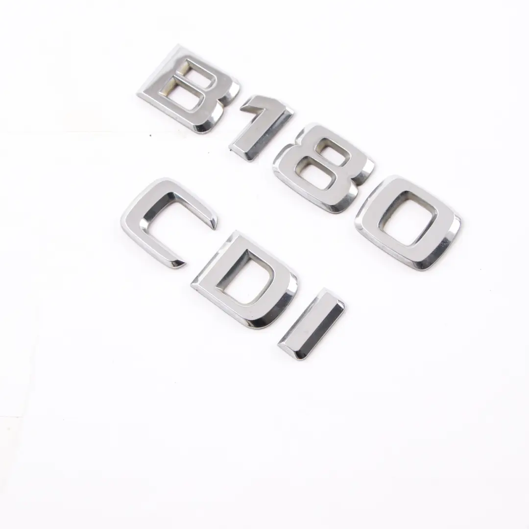 Mercedes W245 Lettering Emblem B180 CDI Rear Boot Trunk Tailgate Adhered - SKU A1698171415 - Part number A1698171415