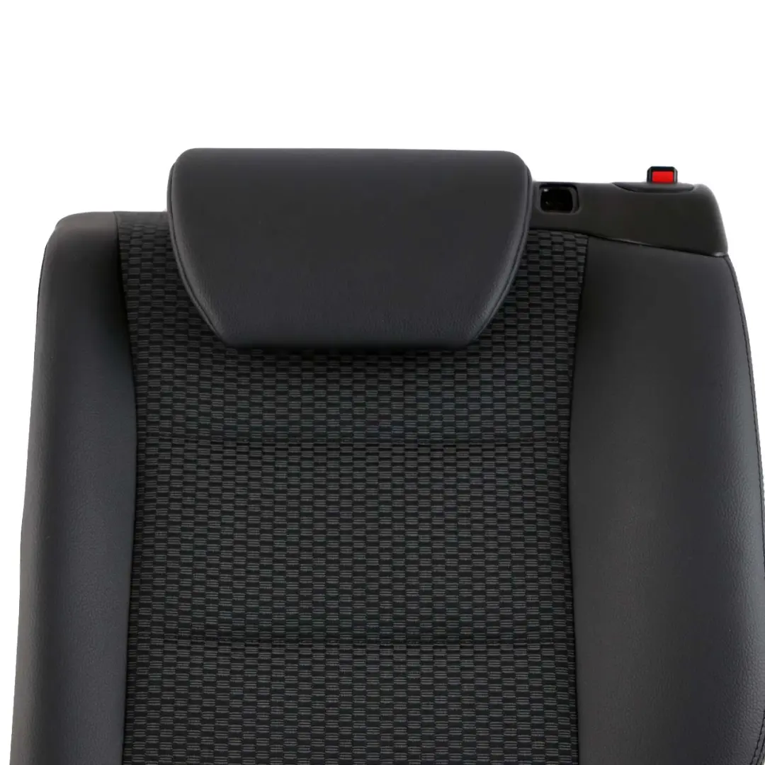 Mercedes-Benz W169 Rear Left Seat N/S Cloth Leather Backrest Black Anthracite to with Part number A1698200316 Mercedes-Benz W169 Rear Left Seat N/S Cloth Leather Backrest Black Anthracite - SKU A1698200316 - Part number A1698200316