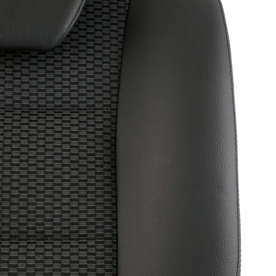  Mercedes-Benz W169 Siege Arriere Gauche Tissu Avec Dossier Cuir Noir Anthracite - SKU A1698200316 - Numéro de pièce A1698200316