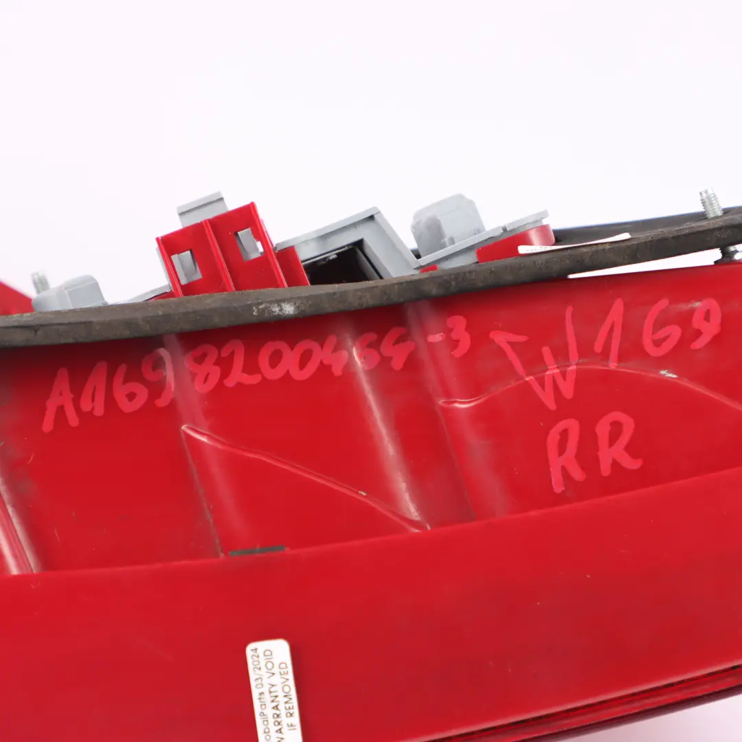 Mercedes W169 Rear Left N/S Tail Light Lamp Side Panel - SKU A1698200364-2 - Part number A1698200364