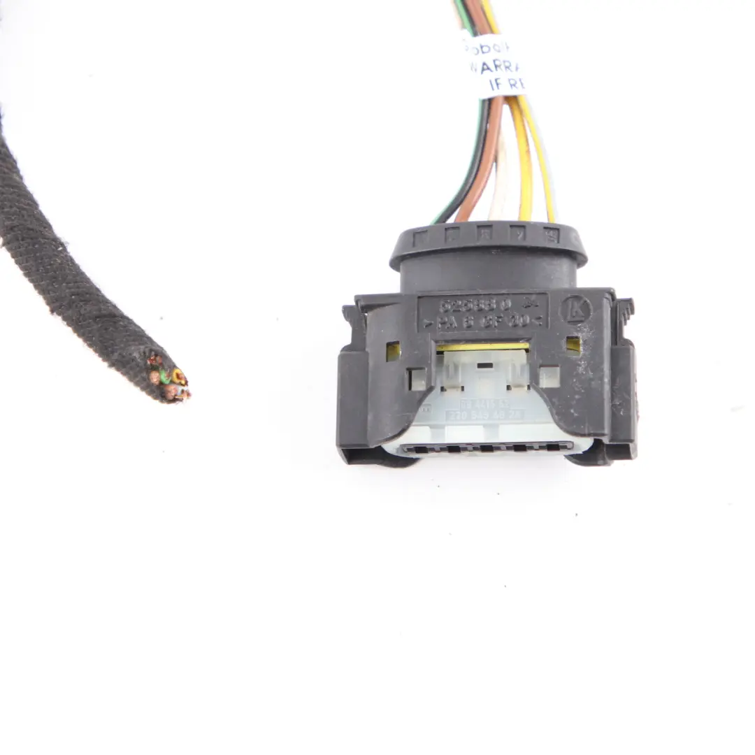Mercedes W169 Headlamp Light Front Right O/S Plug Socket WIring A2205454628 - SKU A1698200461-2 - Part number A1698200461
