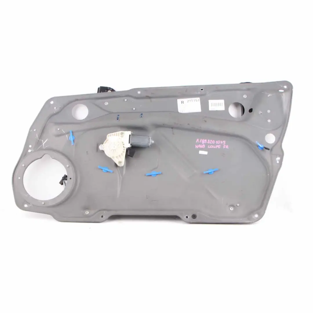 Window Lifter Front Right Door O/S Regulator Coupe to Mercedes W169 with Part number A1698201079 Mercedes W169 Window Lifter Front Right Door O/S Regulator Coupe - SKU A1698201079 - Part number A1698201079