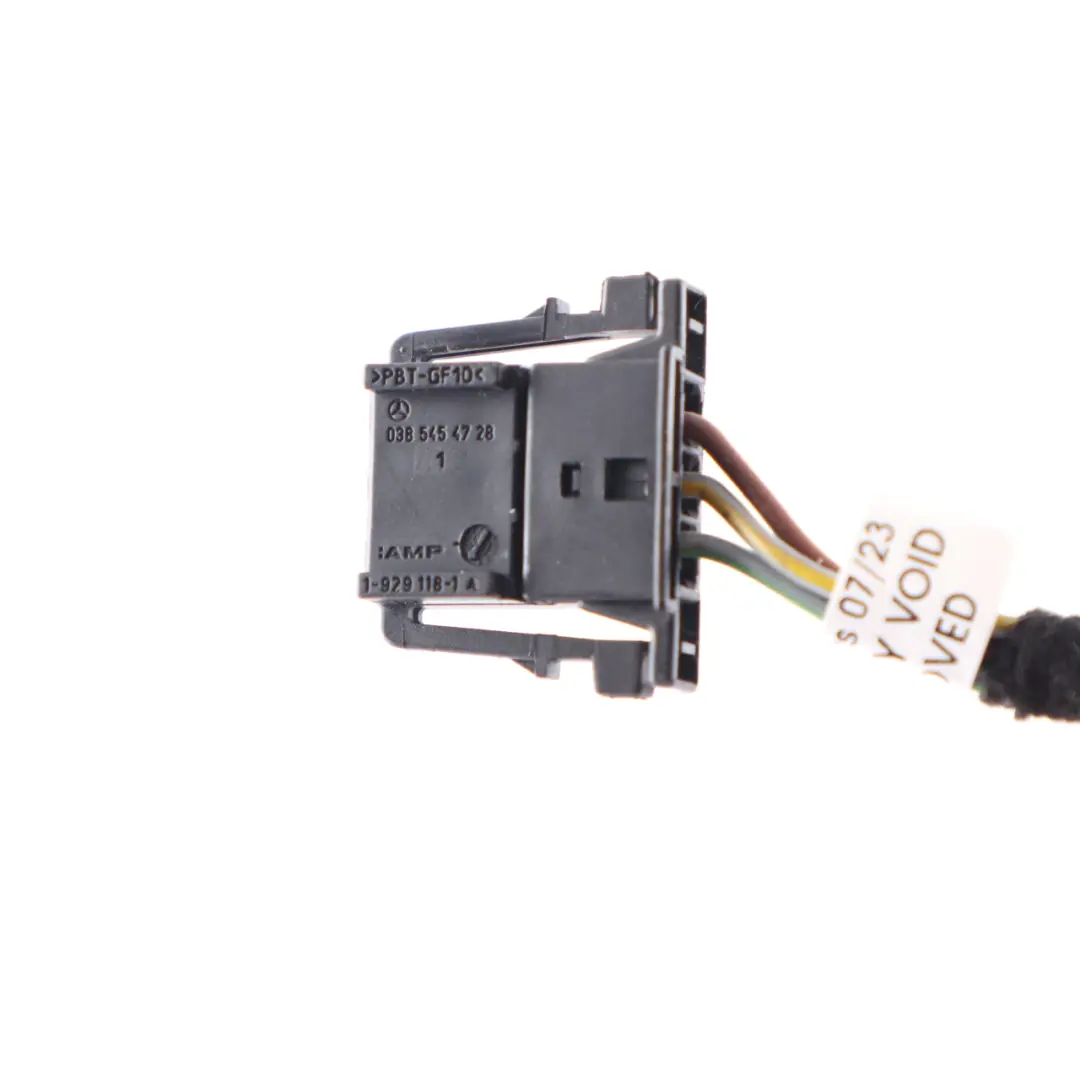 Mercedes W245 Rear Lamp Trunk Tailgate Right O/S Plug Socket Wiring A0385454728 - SKU A1698201264-1 - Part number A1698201264
