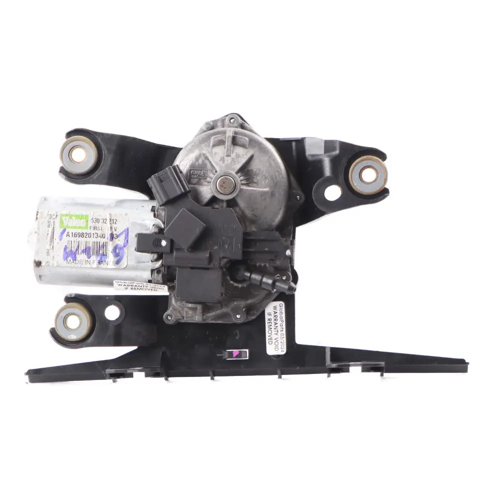 Wiper Motor Rear Window Boot Trunk Lid Tailgate to Mercedes W169 with Part number A1698201340 Mercedes W169 Wiper Motor Rear Window Boot Trunk Lid Tailgate - SKU A1698201340-1 - Part number A1698201340
