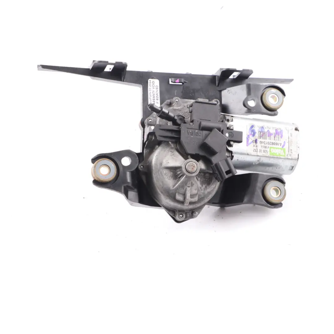moteur d'essuie glace arrière coffre hayon pour Mercedes W169 à propos du numéro de pièce A1698201340 Mercedes W169 moteur d'essuie glace arrière coffre hayon - SKU A1698201340-1 - Numéro de pièce A1698201340