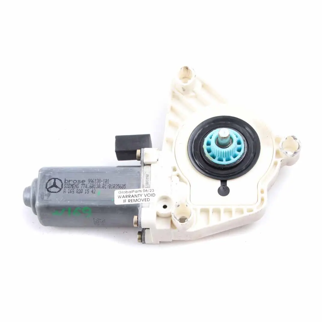 Motor elevador Mercedes W169 W245 Regulador de ventanilla FL A1698201542