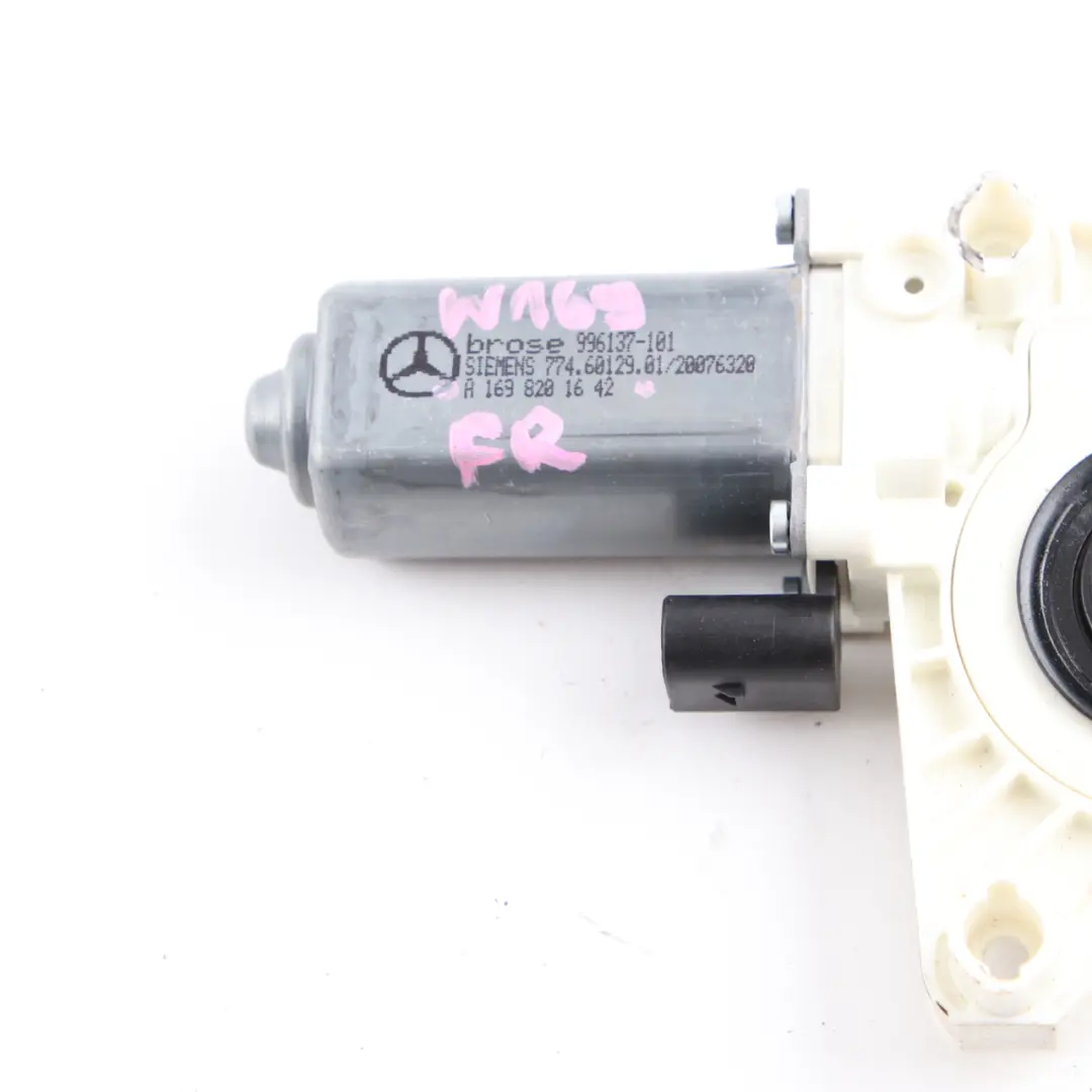  Lifter Motor Mercedes W169 W245 Door Front Right O/S Window Drive - SKU A1698201642 - Part number A1698201642