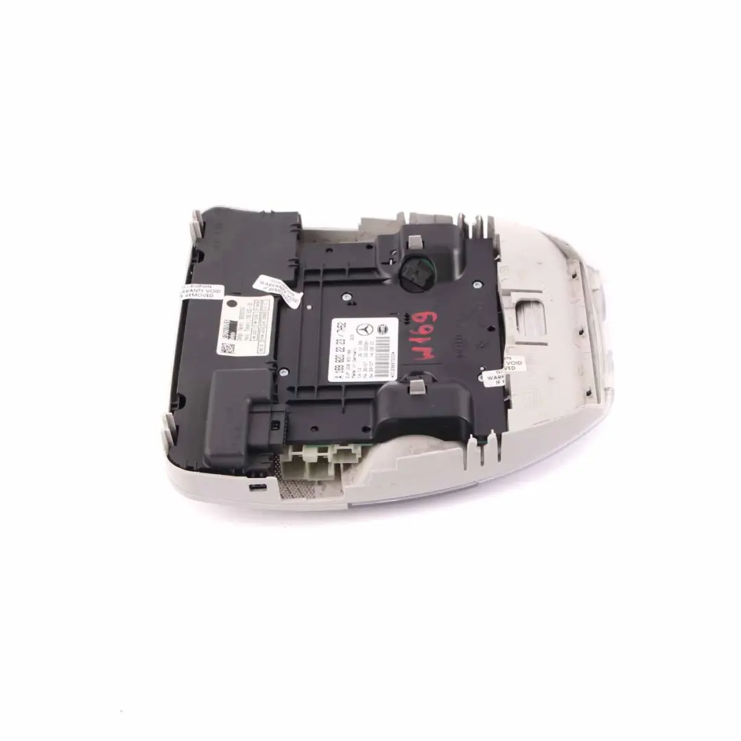 Mercedes W169 W245 Lumière de toit Reading Grey - SKU A1698202223 - Numéro de pièce A1698202223