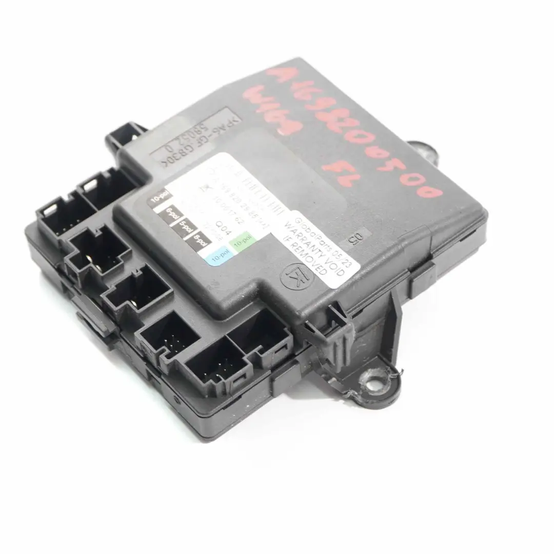 Module De Porte Mercedes W169 W245 Avant Gauche Unité De Commande pour à propos du numéro de pièce A1698202985 Module De Porte Mercedes W169 W245 Avant Gauche Unité De Commande - SKU A1698202985 - Numéro de pièce A1698202985