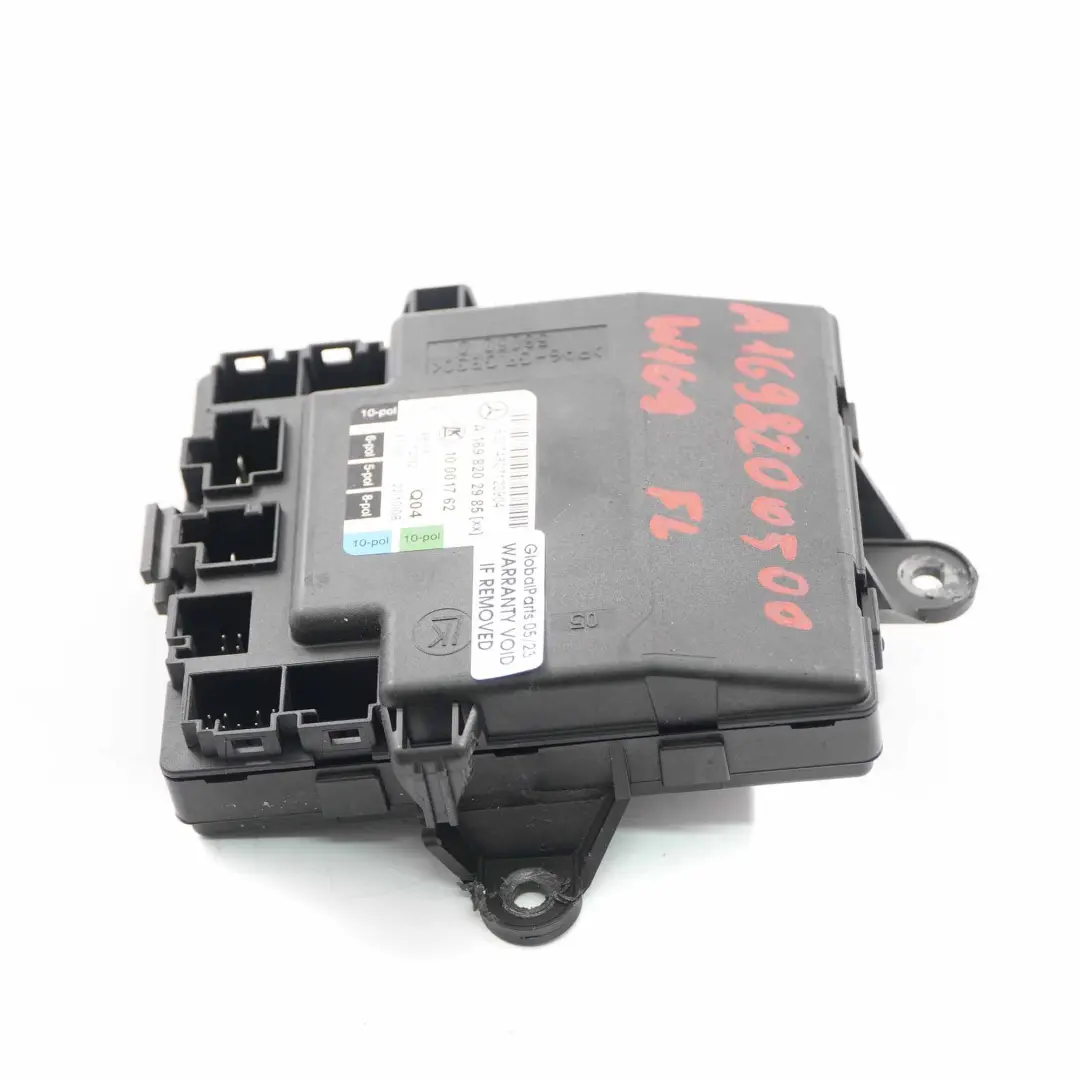 Türmodul Mercedes W169 W245 Vorne Links Steuergerät für mit Teilenummer A1698202985 Türmodul Mercedes W169 W245 Vorne Links Steuergerät - SKU A1698202985 - Teilenummer A1698202985