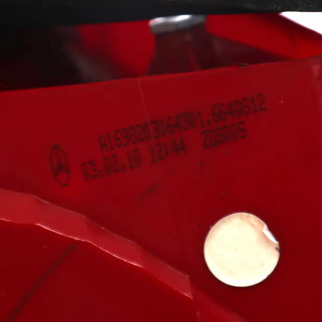  Mercedes-Benz A-Class W169 Rear Right O/S Tail Light Lamp Side Panel - SKU A1698203064 - Part number A1698203064