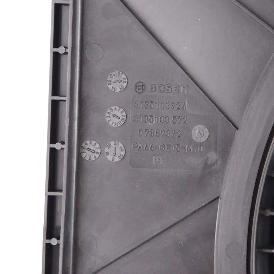 Mercedes W169 W245 Engine Cooling Radiator Fan Cover Bracket Panel A1695002593 - SKU A1698203542-4 - Part number A1698203542