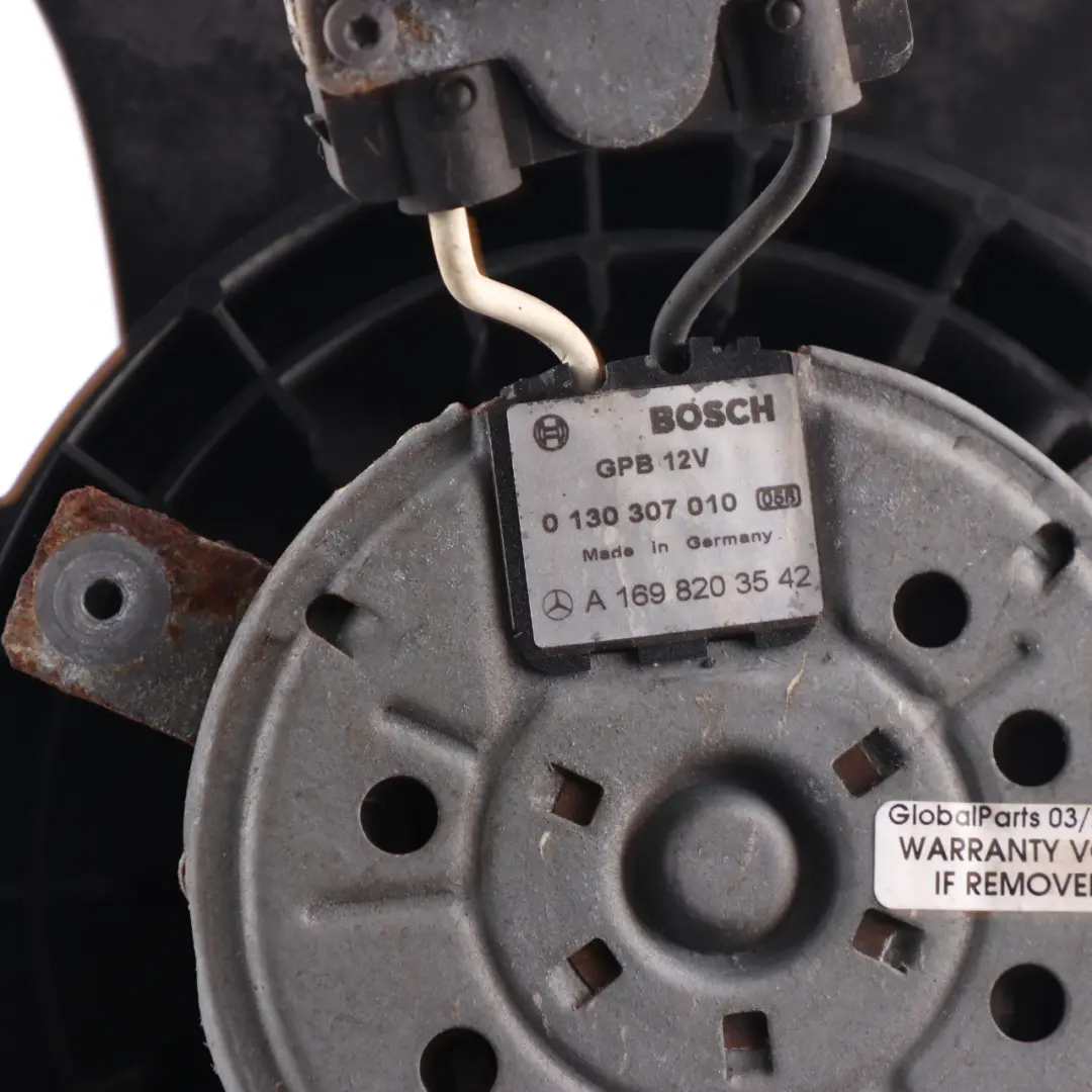 Mercedes W169 W245 Engine Cooling Radiator Fan - SKU A1698203542-6 - Part number A1698203542