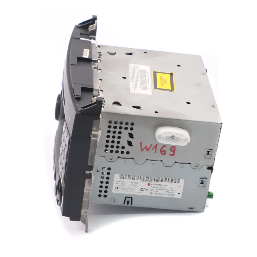 Lecteur CD Unité de tête audio radio A1699002000 pour Mercedes W169 W245 à propos du numéro de pièce A1698205189 Mercedes W169 W245 Lecteur CD Unité de tête audio radio A1699002000 - SKU A1698205189 - Numéro de pièce A1698205189