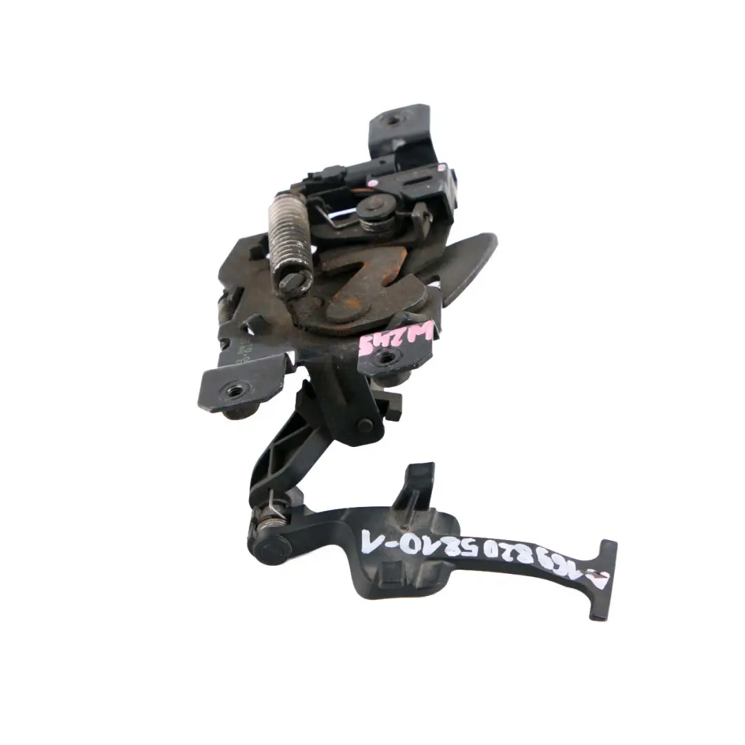Mercedes W169 W245 Mecanismo de bloqueo del capó delantero Mango A1698205810 - SKU A1698205810-1 - Número de pieza A1698800460