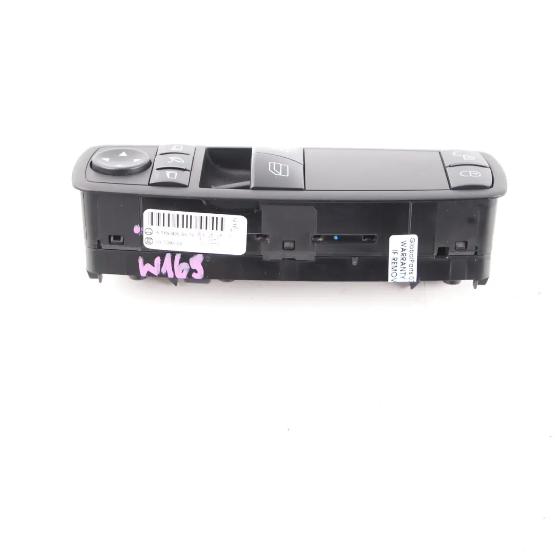 Window Switch Mercedes W169 W245 Driver Door Front Mirror Control to with Part number A1698206510 Window Switch Mercedes W169 W245 Driver Door Front Mirror Control - SKU A1698206510 - Part number A1698206510