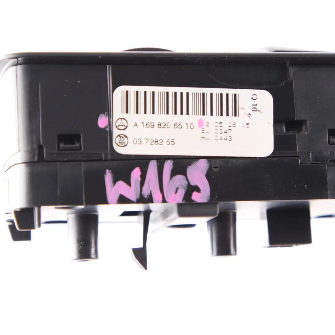  Window Switch Mercedes W169 W245 Driver Door Front Mirror Control - SKU A1698206510 - Part number A1698206510