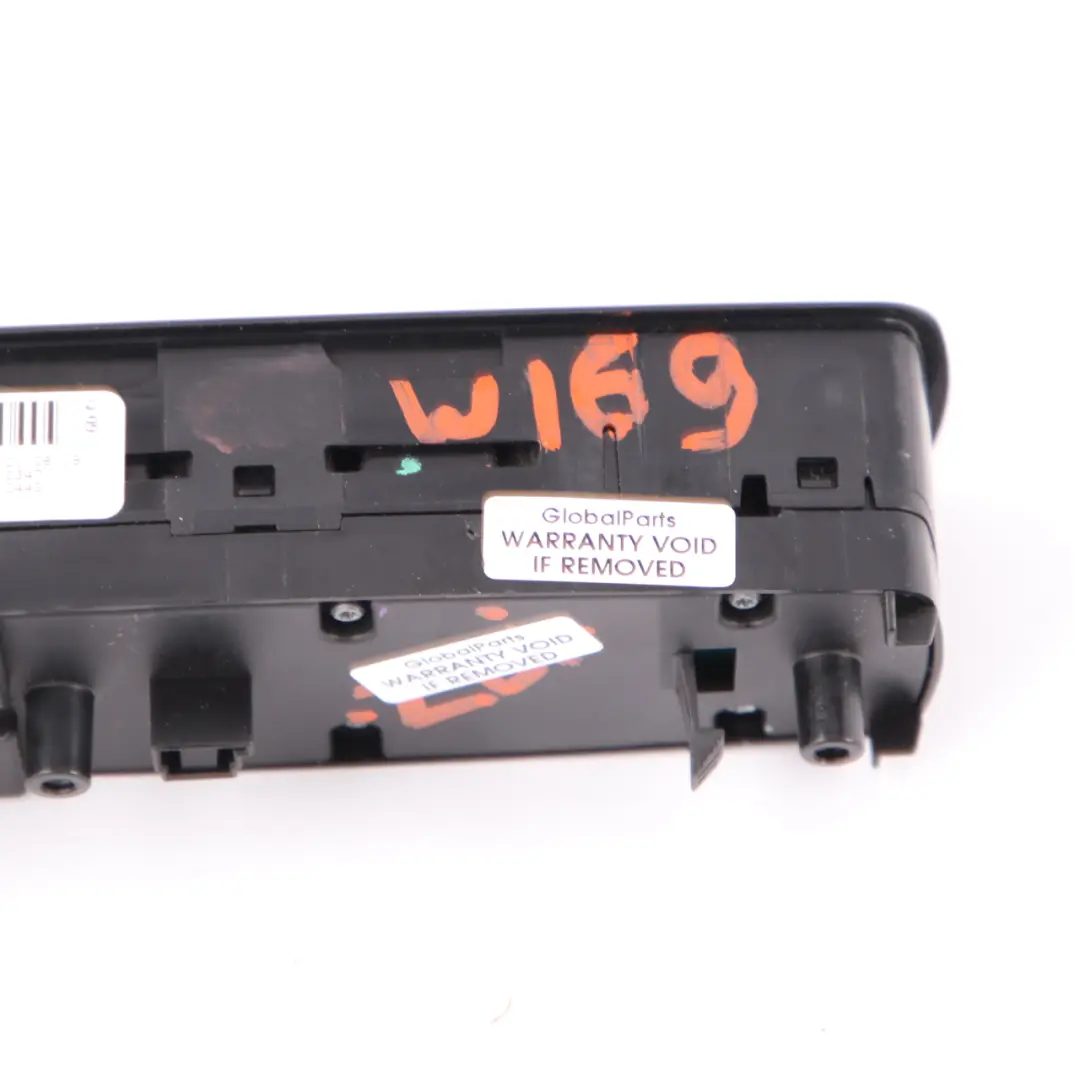  Finestrino Mercedes W169 W245 regolamento pulsante anteriore destro - SKU A1698206610 - Numero di parte A1698206610