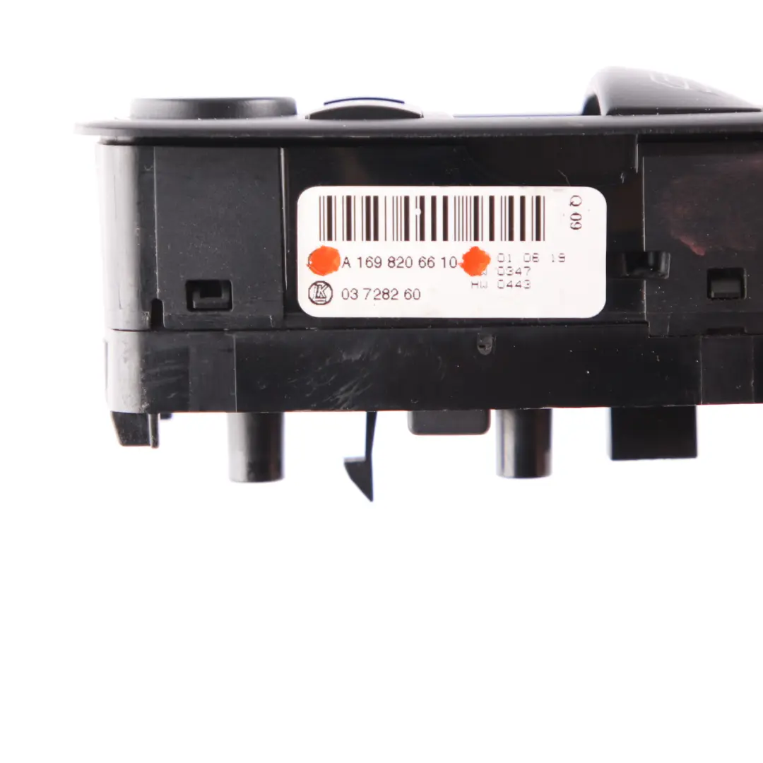 Mercedes W169 W245 Window Switch Regulation Front Right O/S Button - SKU A1698206610 - Part number A1698206610