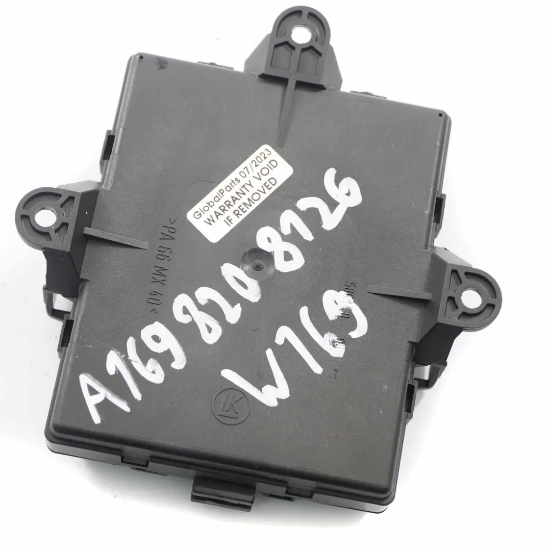  Door Module Mercedes W169 W245 Front Left N/S Control Unit - SKU A1698206926 - Part number A1698206926