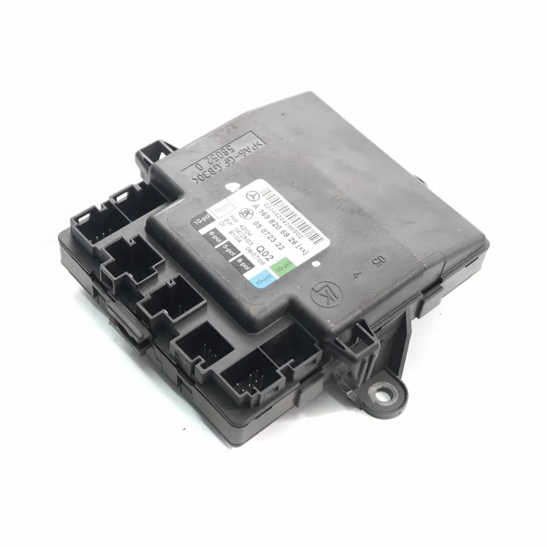  Door Module Mercedes W169 W245 Front Left N/S Control Unit - SKU A1698206926 - Part number A1698206926