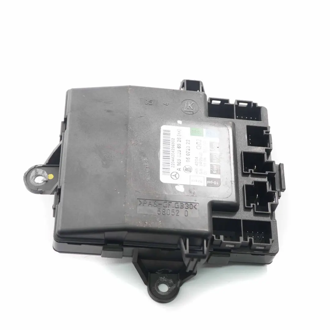  Door Module Mercedes W169 W245 Front Left N/S Control Unit - SKU A1698206926 - Part number A1698206926