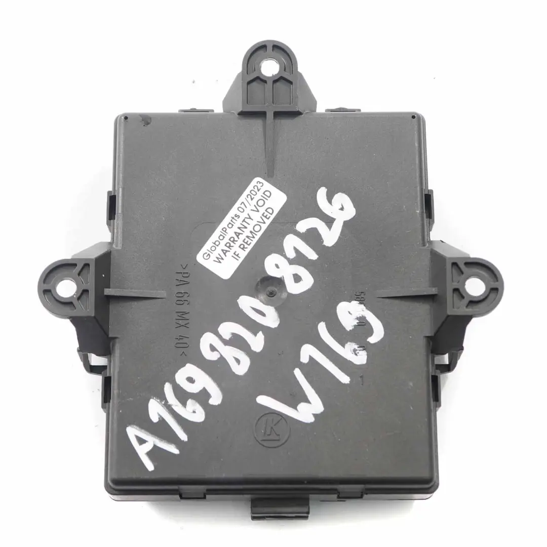 Door Module Mercedes W169 W245 Front Left N/S Control Unit - SKU A1698206926 - Part number A1698206926