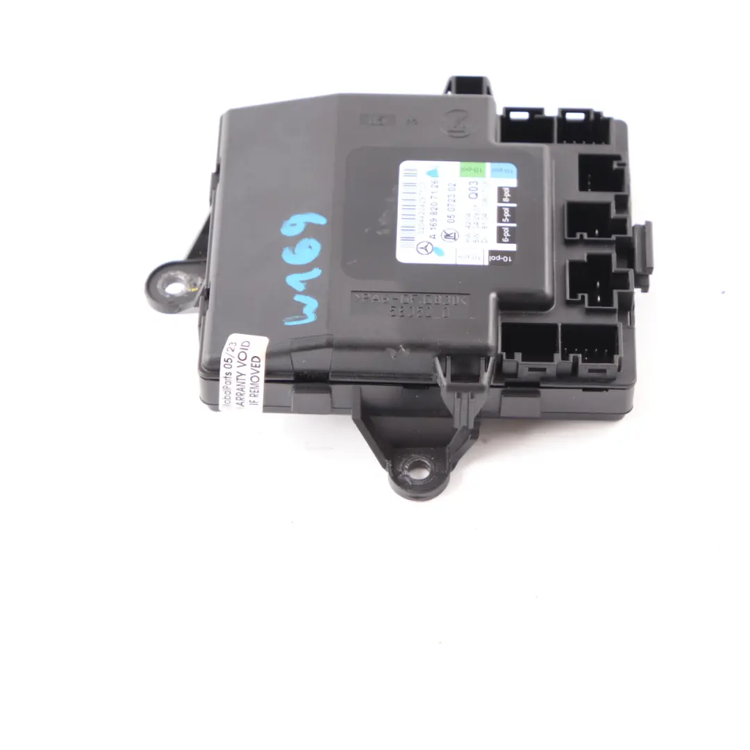  Module de porte Mercedes W169 W245 Unité de commande avant gauche - SKU A1698207126 - Numéro de pièce A1698207126