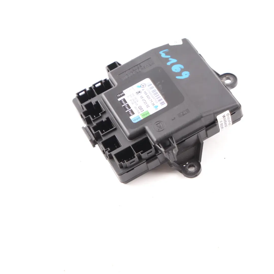  Modulo porta Mercedes W169 W245 anteriore sinistra Unità controllo - SKU A1698207126 - Numero di parte A1698207126