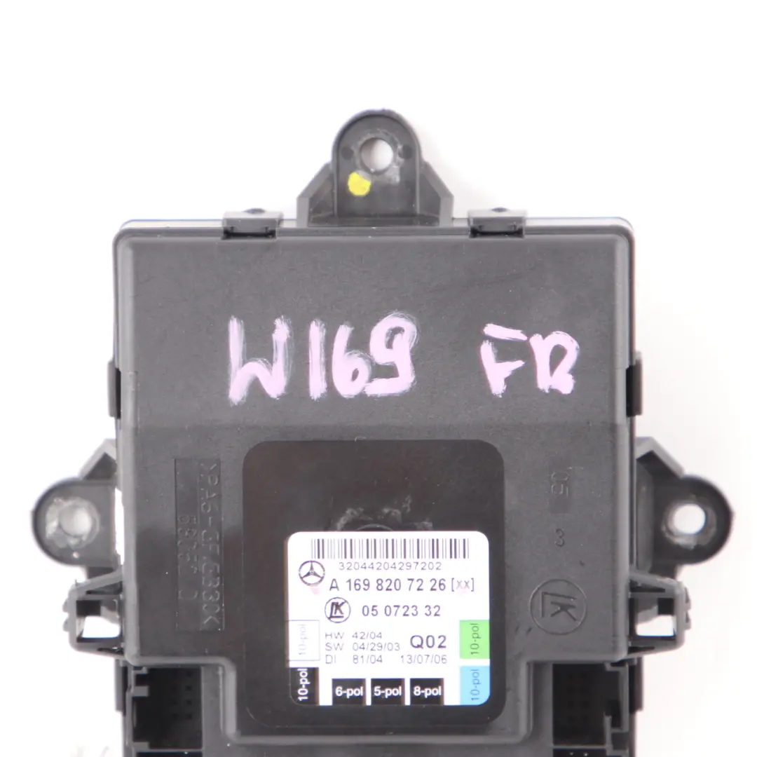 Módulo puerta Mercedes W204 S204 Unidad control delantera derecha A2048704426 para con número de pieza A1698207226 Módulo puerta Mercedes W204 S204 Unidad control delantera derecha A2048704426 - SKU A1698207226 - Número de pieza A1698207226