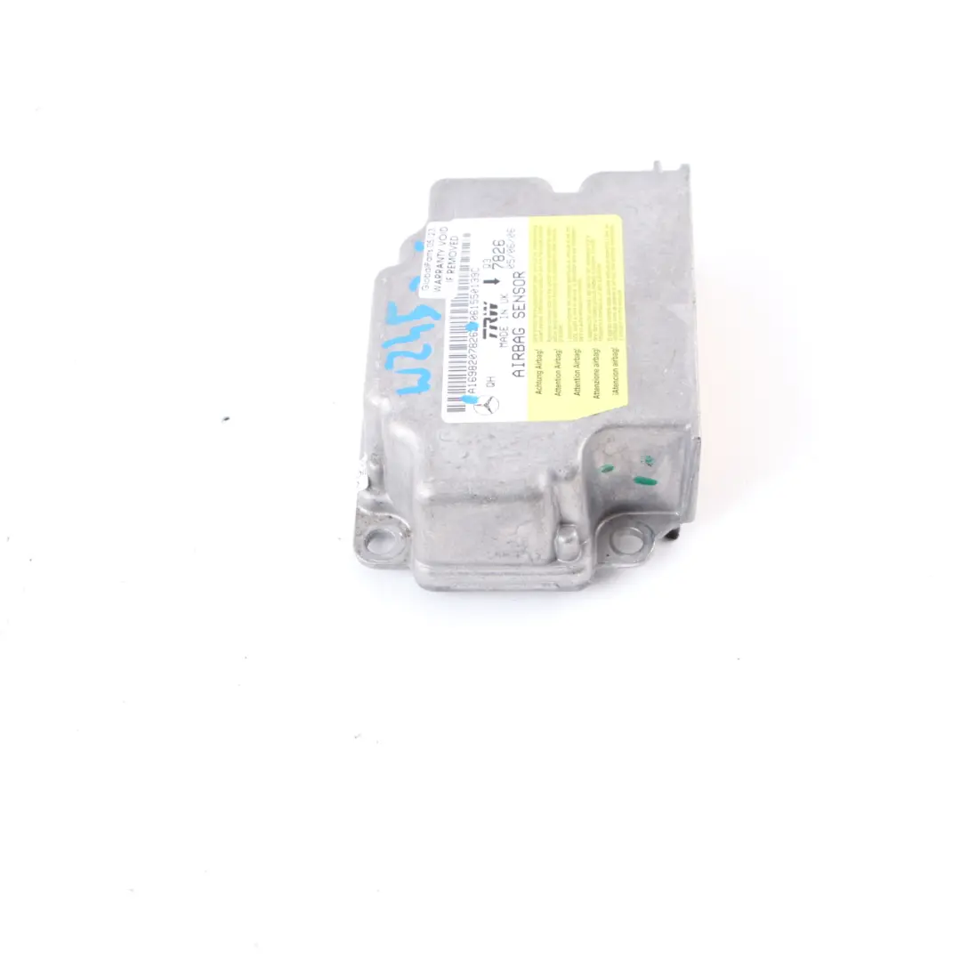  Airbag Module Mercedes W169 W245 Air Bag Sensor Control Unit ECU - SKU A1698207826 - Part number A1698207826