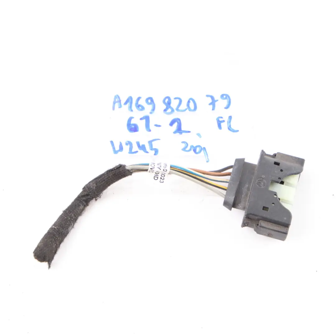 Mercedes W245 Headlight Lamp Light Front Left N/S Plug Socket Wiring A2205454628 - SKU A1698207961-2 - Part number A1698207961