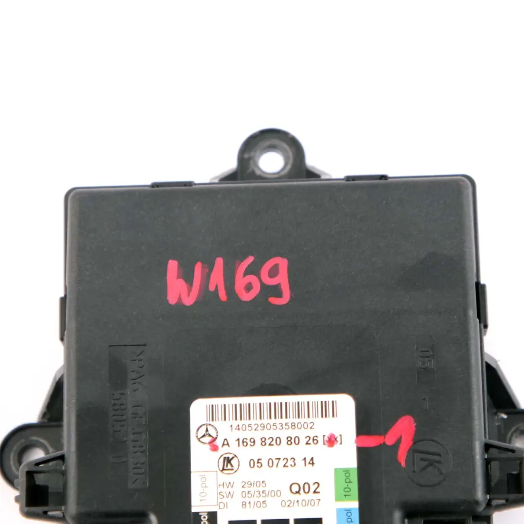 Mercedes W169 Door Control Module Front Right O/S - SKU A1698208026-1 - Part number A1698208026