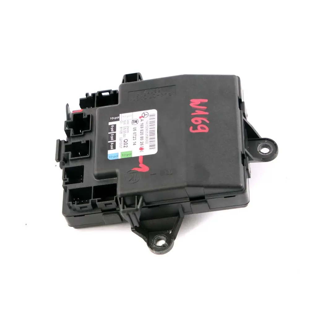 Door Control Module Front Right O/S to Mercedes W169 with Part number A1698208026 Mercedes W169 Door Control Module Front Right O/S - SKU A1698208026-1 - Part number A1698208026