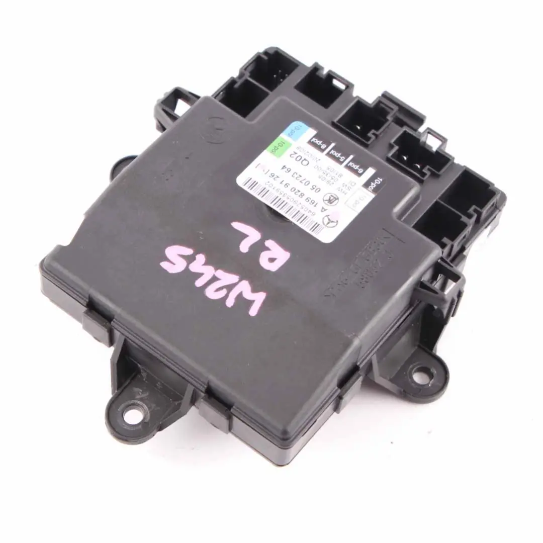 Module Porte Mercedes W169 W245 Arrière Gauche Unité De Contrôle pour à propos du numéro de pièce A1698209126 Module Porte Mercedes W169 W245 Arrière Gauche Unité De Contrôle - SKU A1698209126 - Numéro de pièce A1698209126