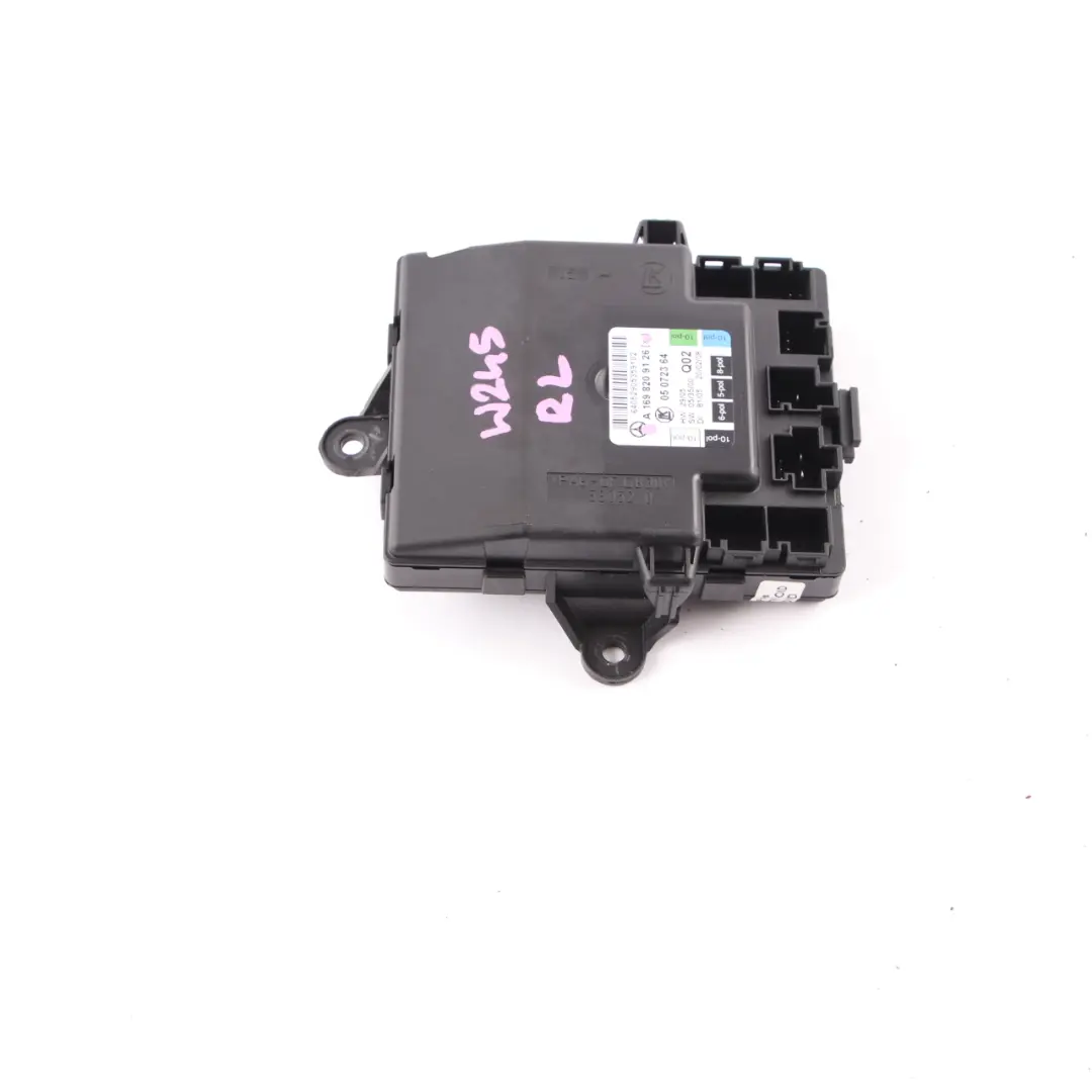 Módulo Puerta Mercedes W169 W245 Unidad de control trasera izquierda para con número de pieza A1698209126 Módulo Puerta Mercedes W169 W245 Unidad de control trasera izquierda - SKU A1698209126 - Número de pieza A1698209126