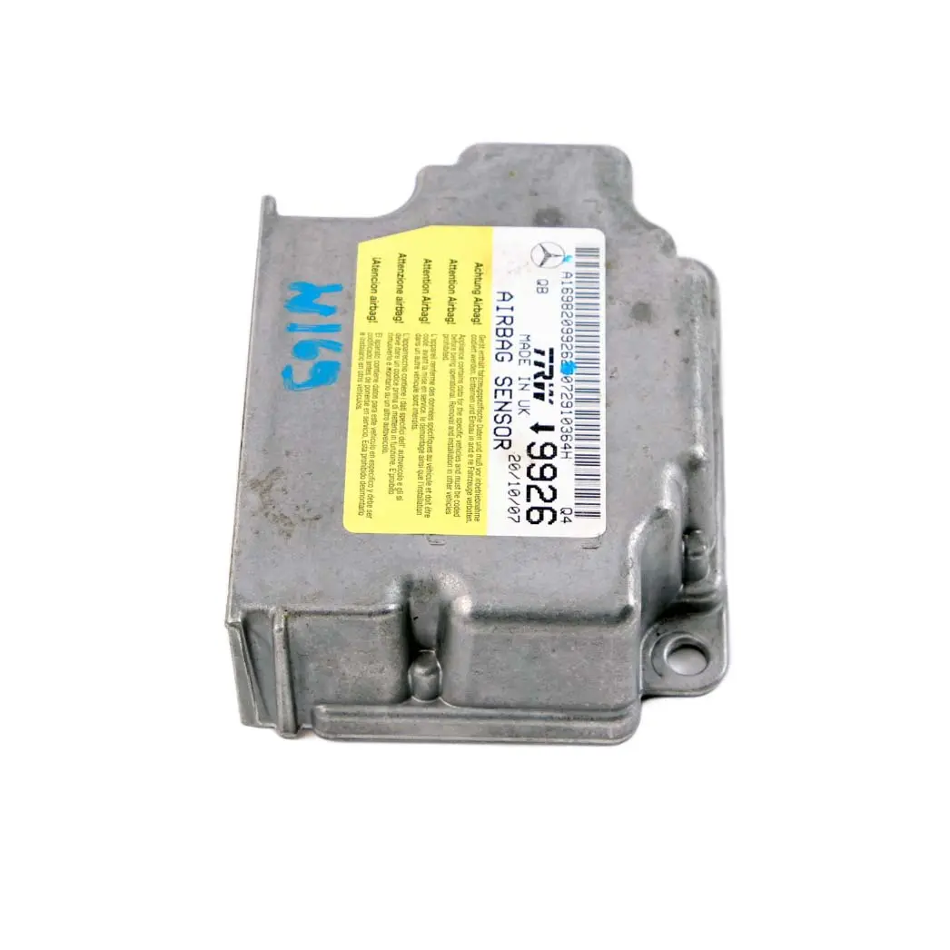 Mercedes W169 W245 ECU Air Control Unit Sensor Module - SKU A1698209926 - Part number A1698209926