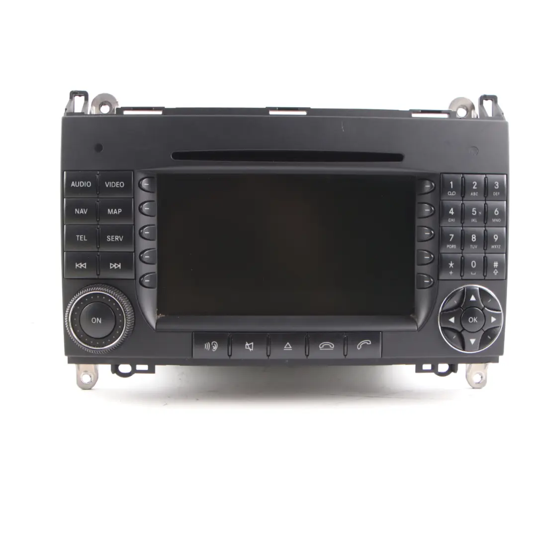 Radio Head Unit Mercedes W169 W245 Media Player Navigation Screen to with Part number A1698209989 Radio Head Unit Mercedes W169 W245 Media Player Navigation Screen - SKU A1698209989 - Part number A1698209989