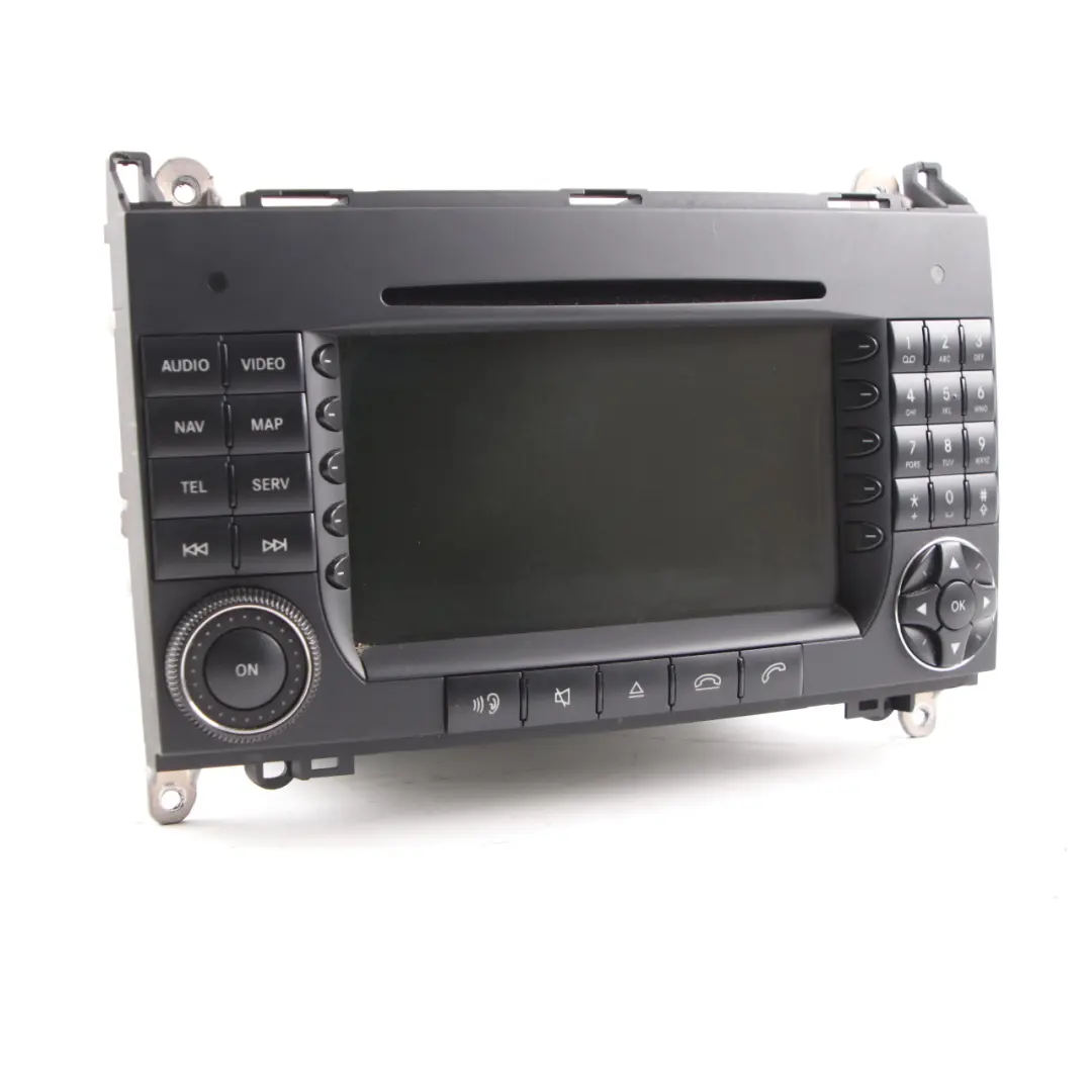  Radio Head Unit Mercedes W169 W245 Media Player Navigation Screen - SKU A1698209989 - Part number A1698209989