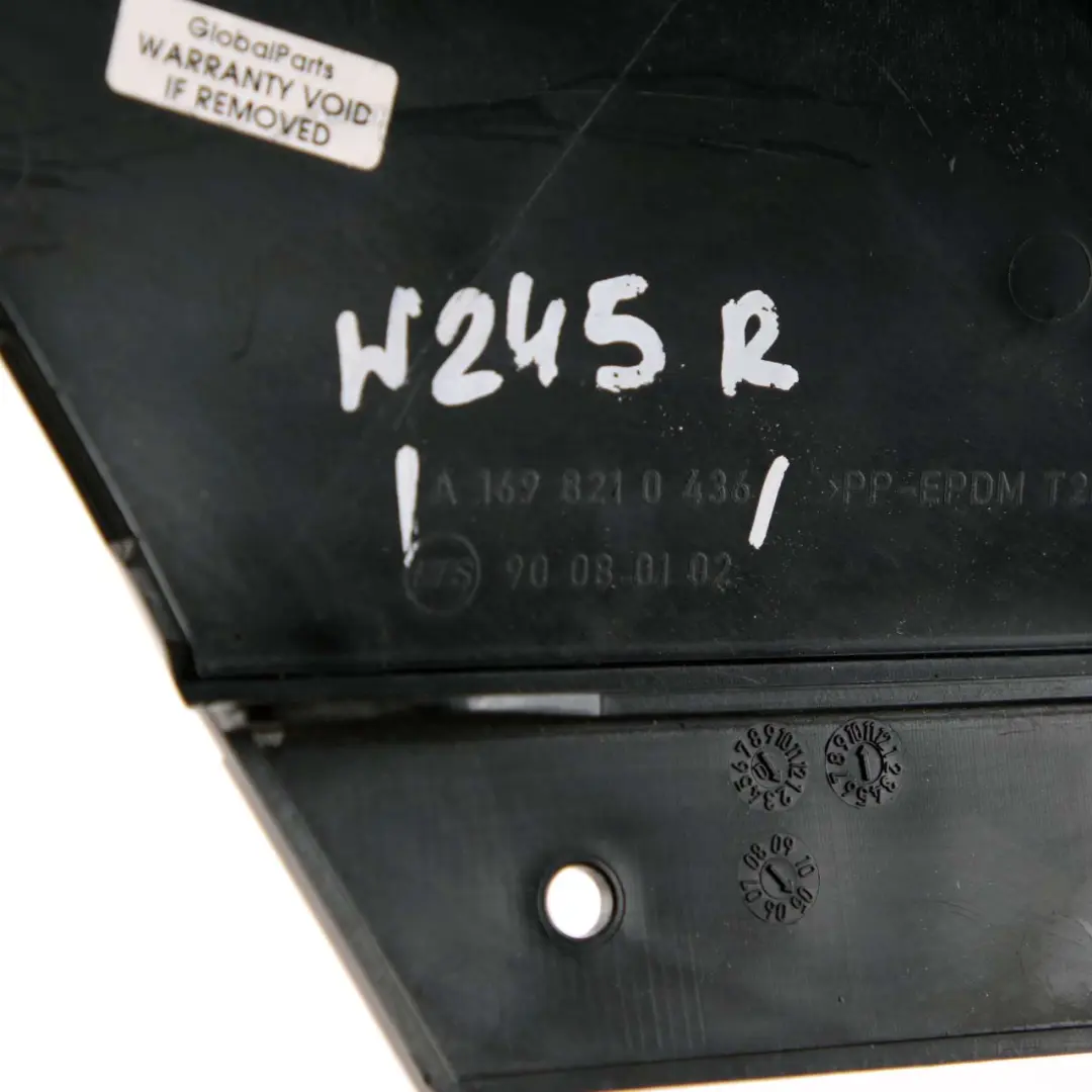 anteriore destra faro luce coperchio Trim per Mercedes W245 con numero di parte A1698210436 Mercedes W245 anteriore destra faro luce coperchio Trim - SKU A1698210436 - Numero di parte A1698210436