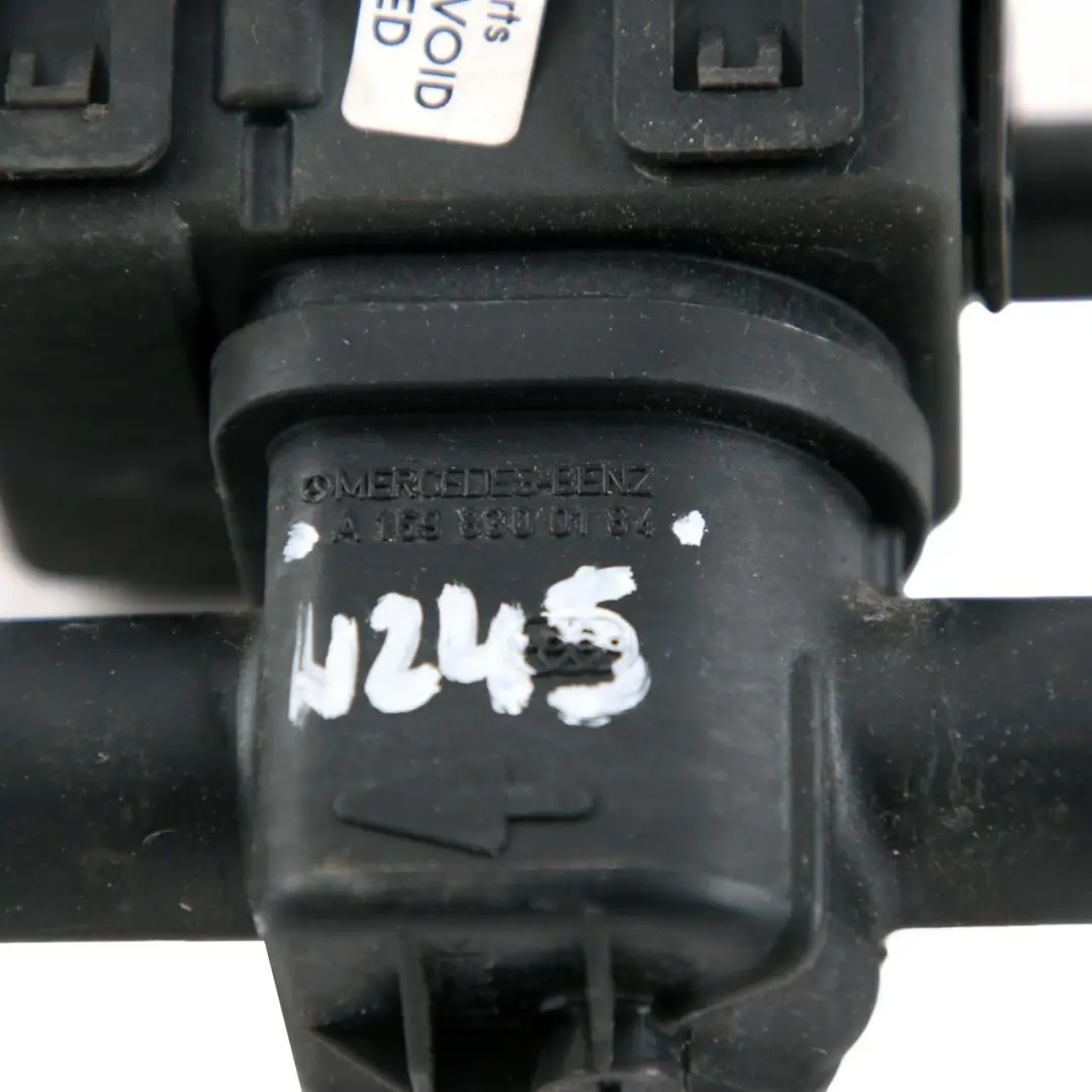 Mercedes-Benz W169 W245 A200 B200 Turbo Water Coolant Shut-Off Valve to with Part number A1698300184 Mercedes-Benz W169 W245 A200 B200 Turbo Water Coolant Shut-Off Valve - SKU A1698300184 - Part number A1698300184