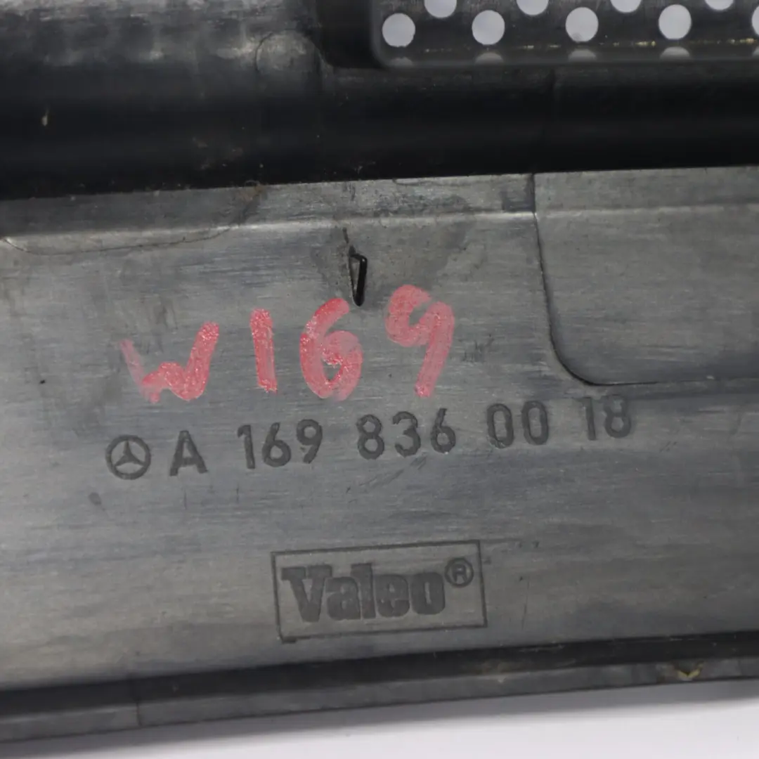 Windshield Air Inlet Mercedes W169 W245 Front Grille to with Part number A1698360018 Windshield Air Inlet Mercedes W169 W245 Front Grille - SKU A1698360018 - Part number A1698360018