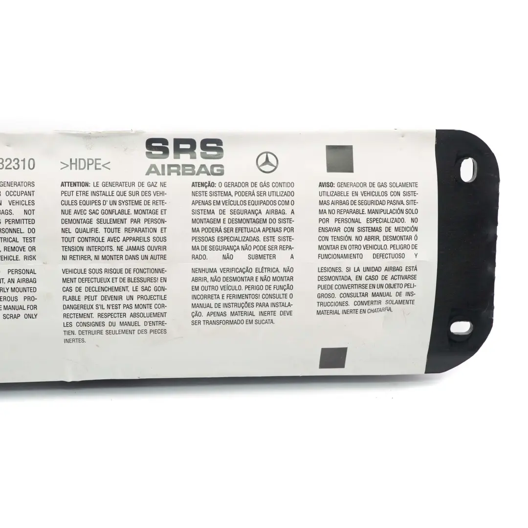  Airbag Module Mercedes W169 W245 Front Passenger Side Dashboard - SKU A1698600005 - Part number A1698600005